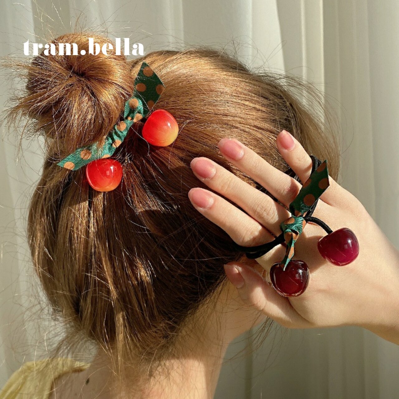 Cột tóc trái cây tram.bella