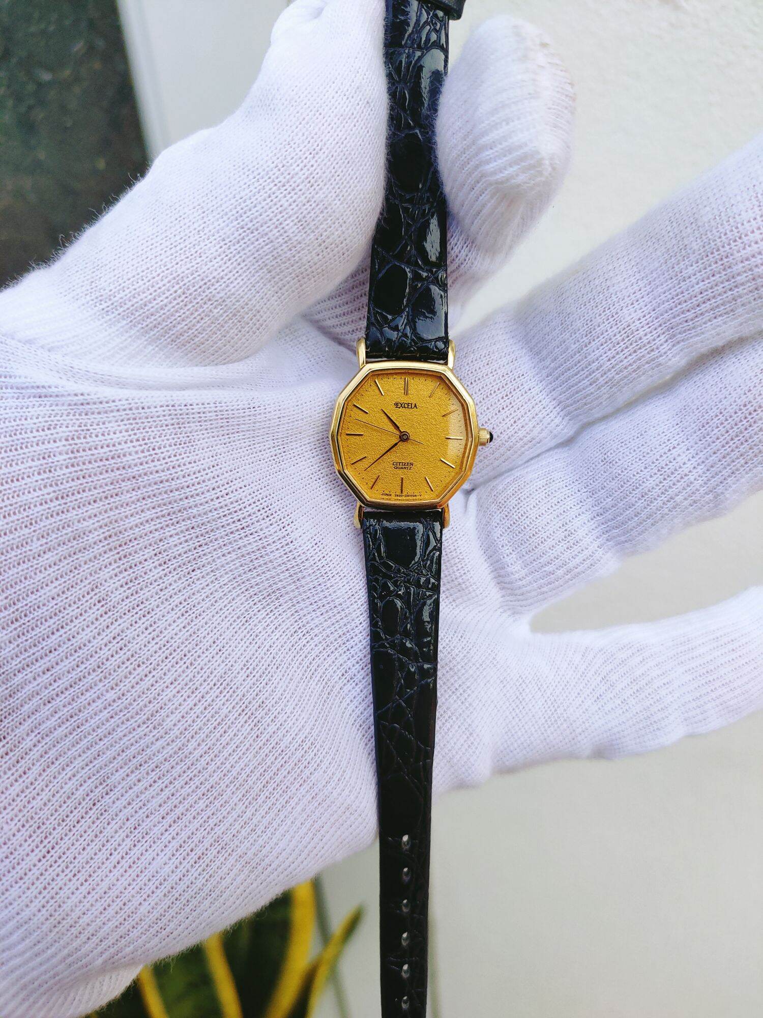 Đồng hồ nữ Citizen Nhật Bản, mặt cực độc đáo, size lục giác 22mm