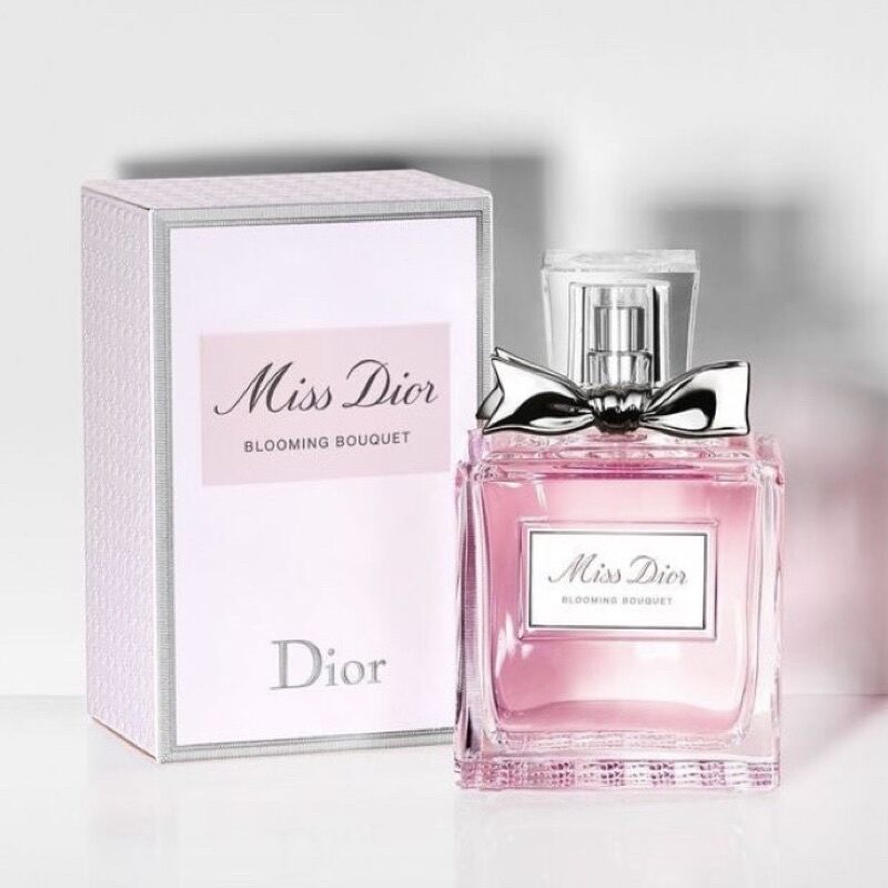 Nước hoa nữ Miss Di.or Blooming Bouquet Eau De Toilette của Pháp chai mini 5ml và 100ml edt