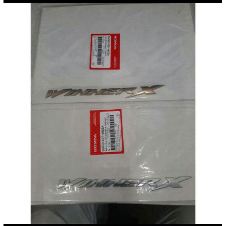 Tem chữ nổi Winner x 150 chính hãng Honda