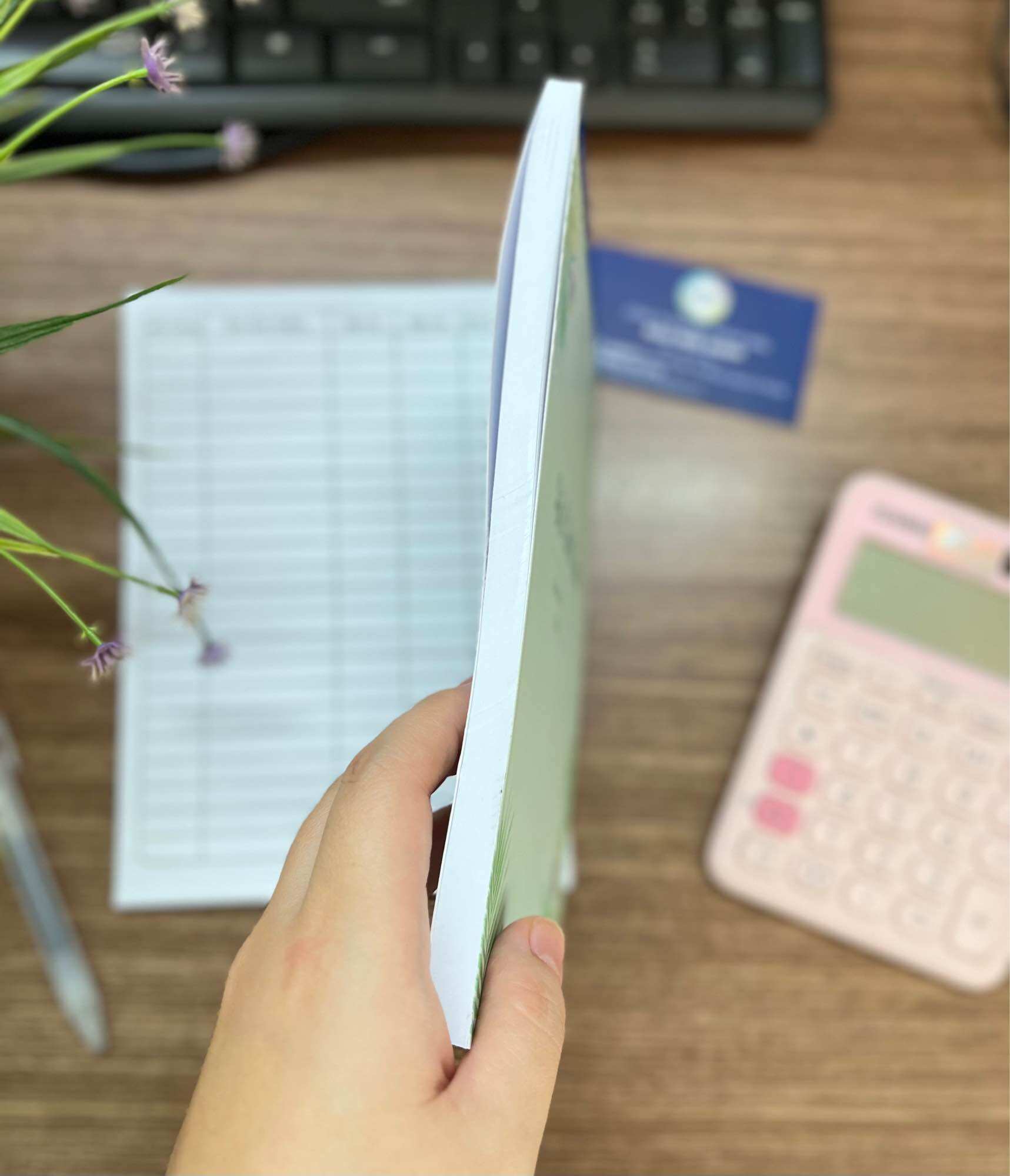 Sổ ghi giá khổ A5 / 70 tờ giấy dày