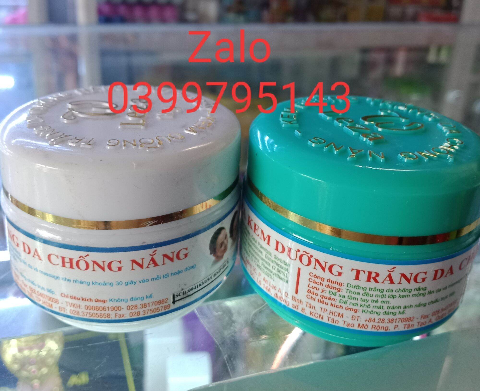 Kem Dưỡng Trắng Da Chống Nắng Wleza 18g