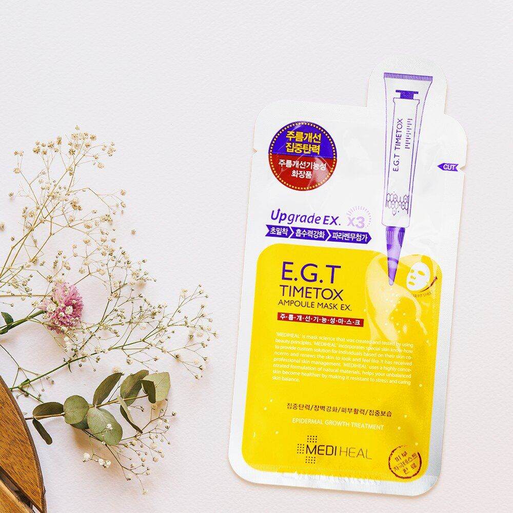 Mặt Nạ Tái Tạo Săn Chắc Da Mediheal E.g.t Timetox Ampoule Mask Ex