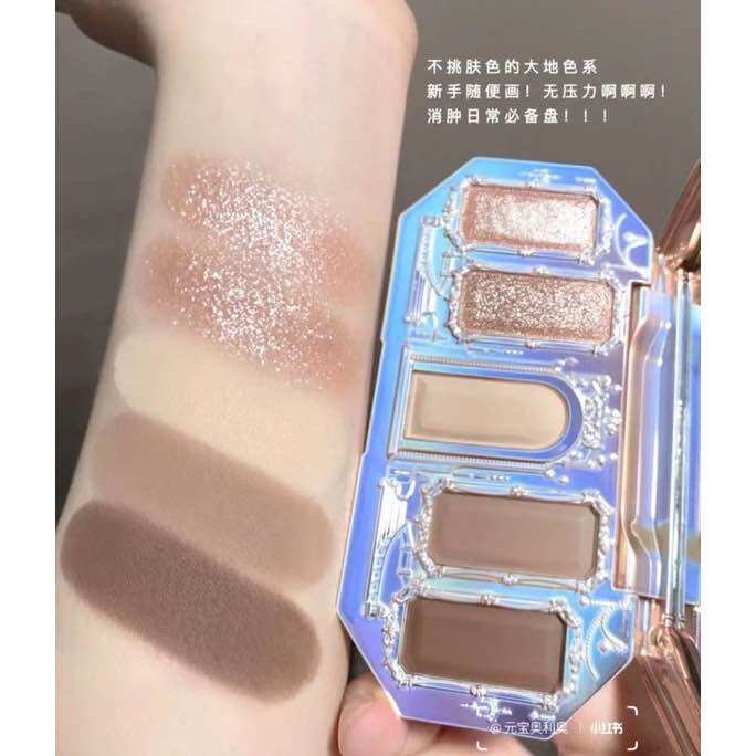 [FLOWER KNOWS] Bảng Phấn Mắt 6.3g Chủ Đề Nàng Tiên Cá