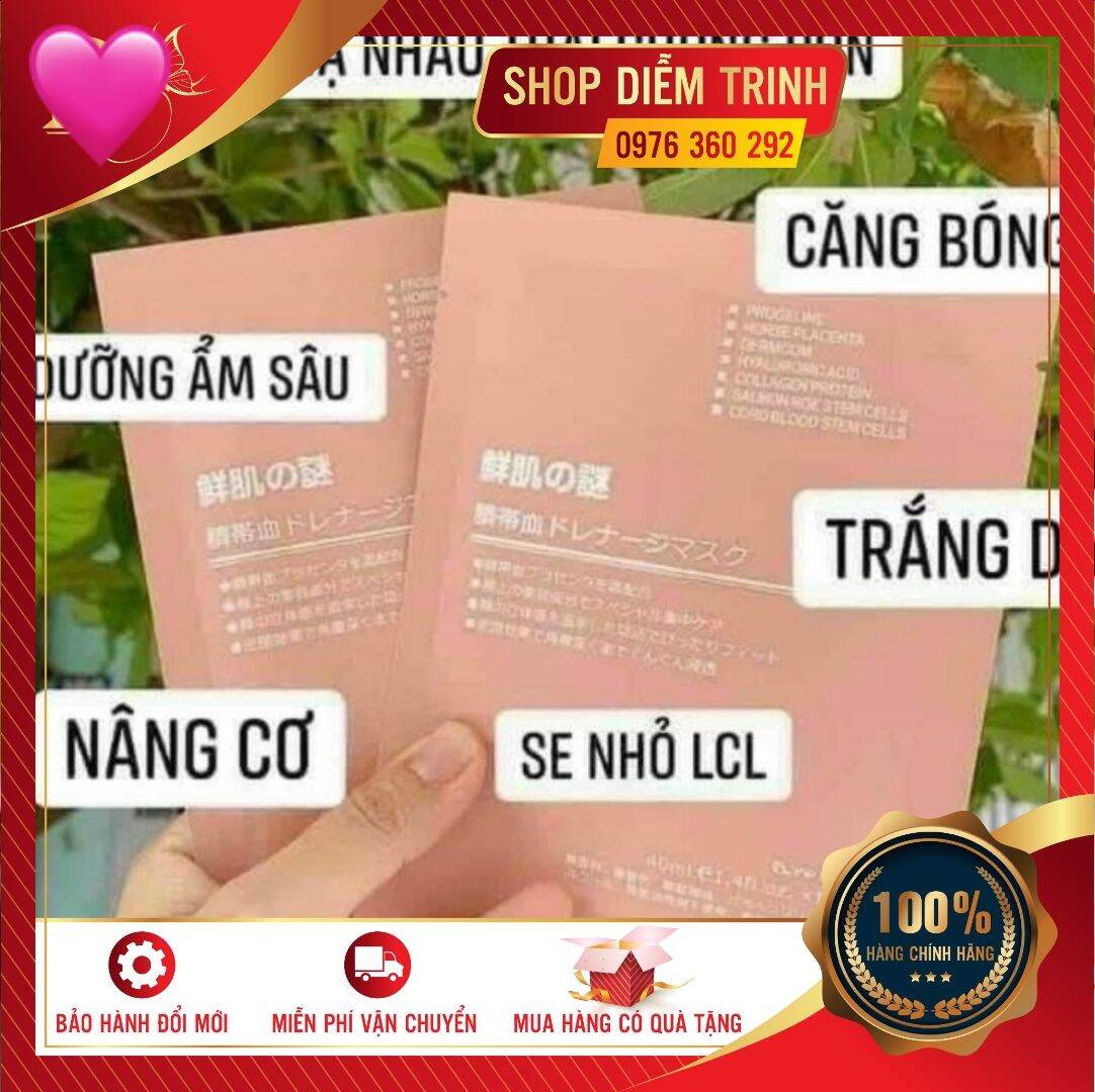 Combo 10 miếng tặng 1 miếng mặt nạ nhau thai cừu