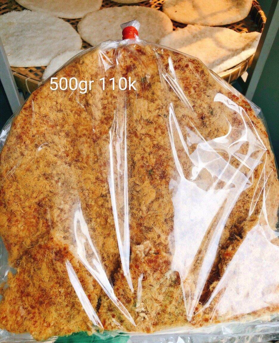 COMBO 2 BỊCH cơm cháy đáy nồi siêu siêu chà bông 500gr (chính gốc đặc sản sài gòn)
