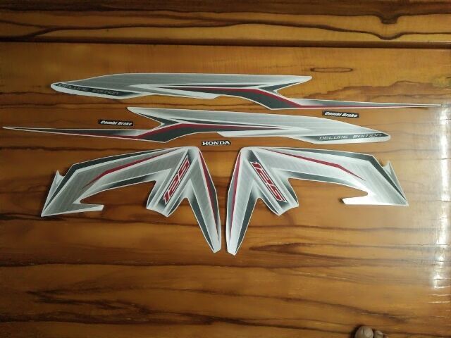 Bộ tem honda Airblade 125 trắng bạc 2014 hàng nhập Thái Lan