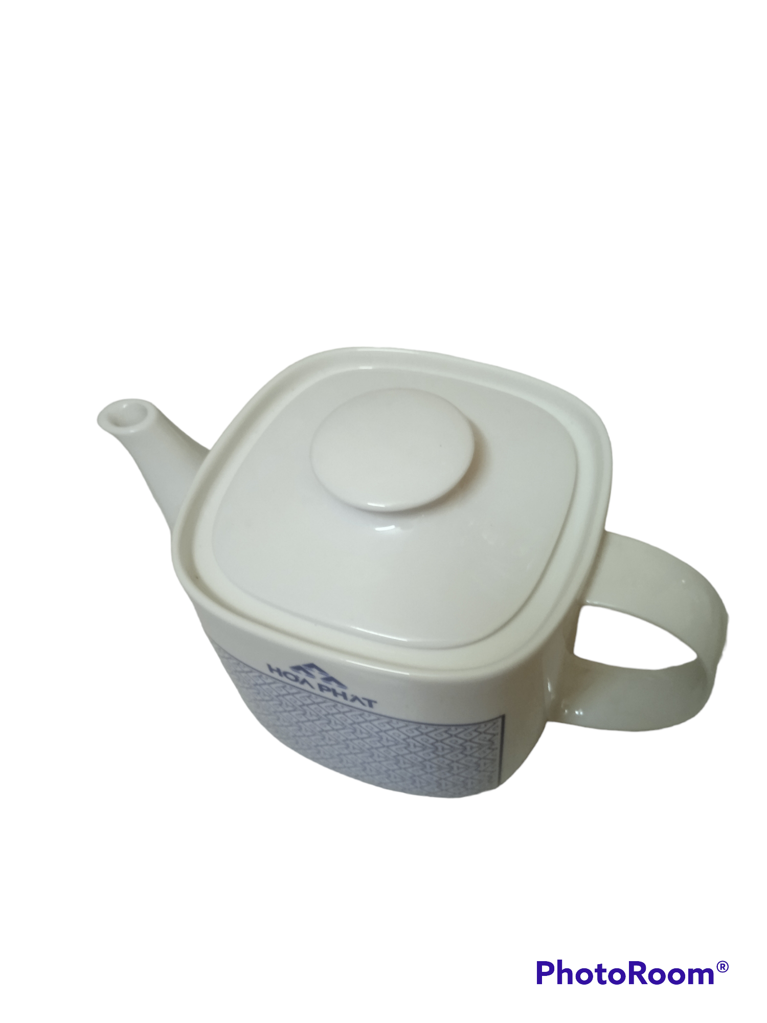 Bình trà Vuông 1.25 lít - gốm sứ Minh Long