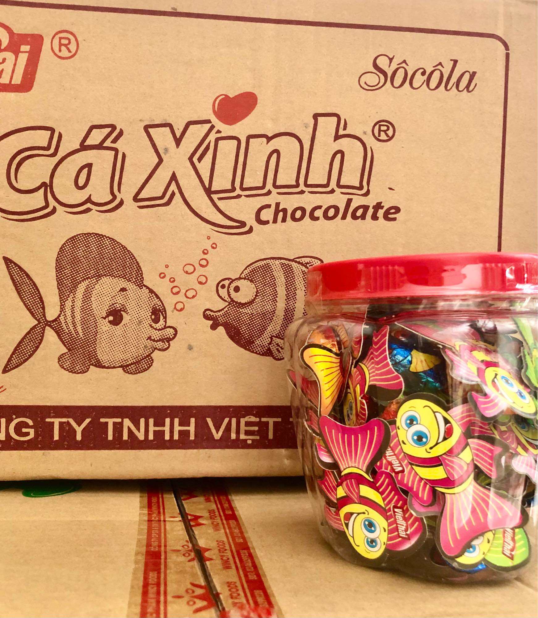 Socola con cá Việt Thái 200gr hủ