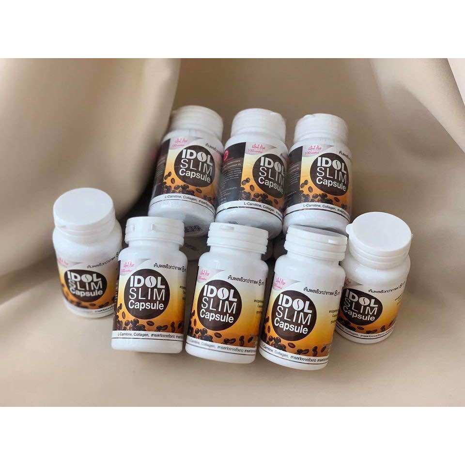 Giảm cân IDOL SLIM Capsule dạng viên nang [ ｈｉệｕ ｑｕả x2 dạng gói]