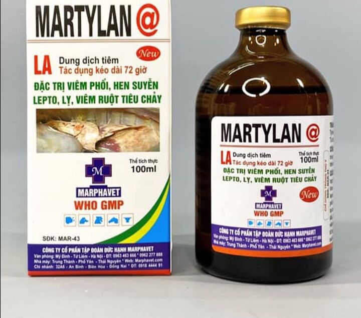 Martylan @ la 100ml hen, suyễn