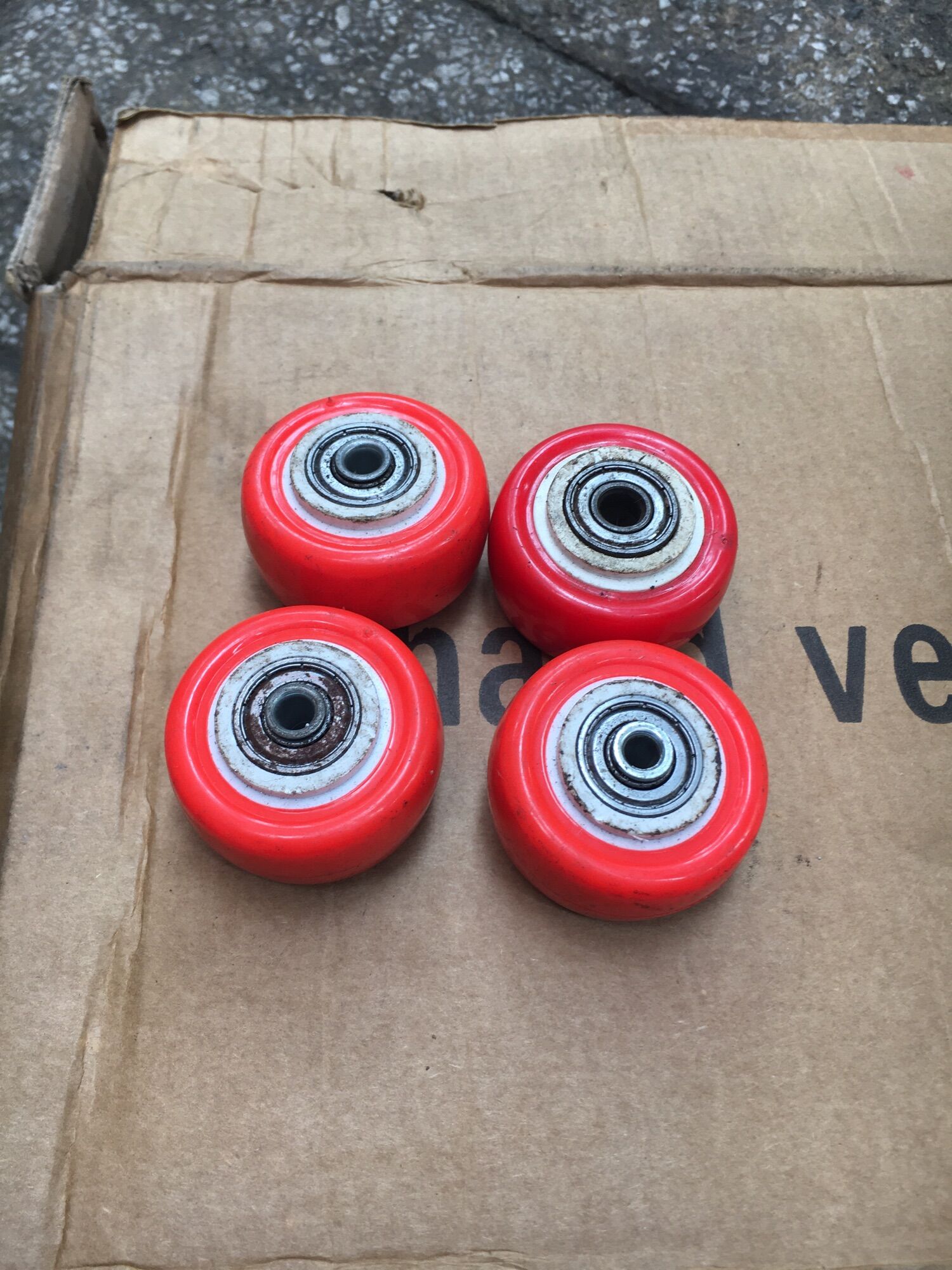 Bộ 4 cái bánh xe đẩy 50mm đài loan