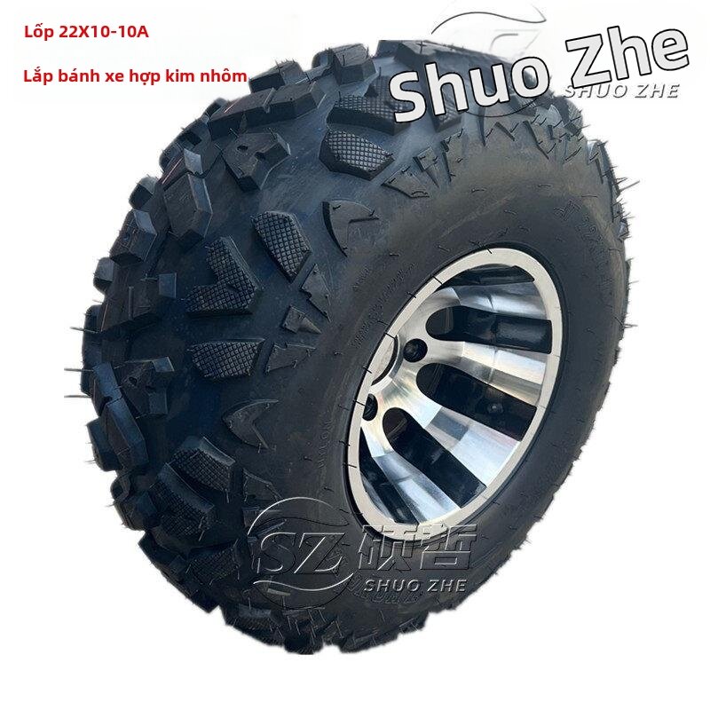 BONINGYU | Phụ Kiện DIY Cho ATV và Go-Kart, Bánh Xe Nhôm 23X7-10 22X10-10 Inch