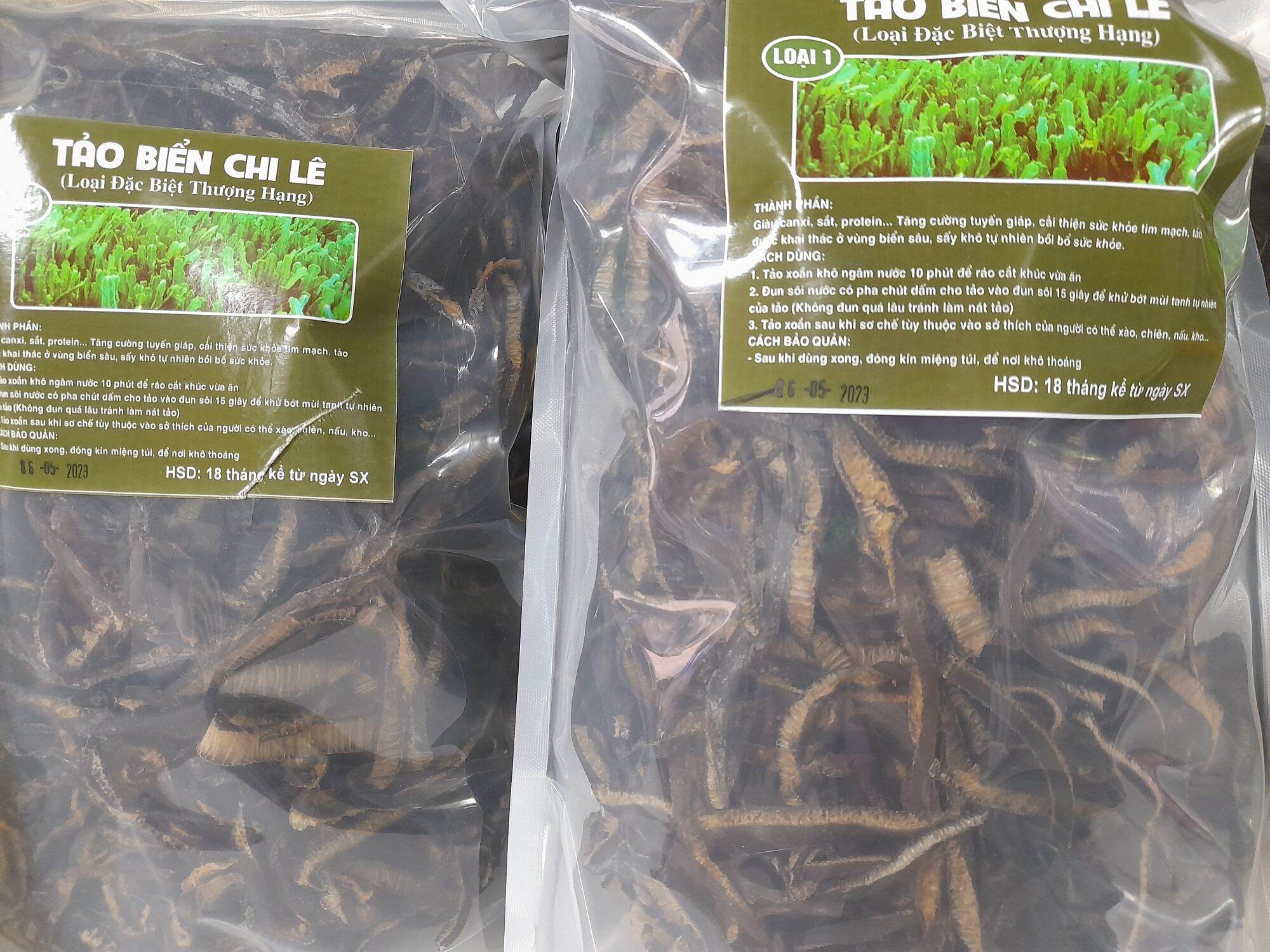 Tảo xoắn Chile gói 500g