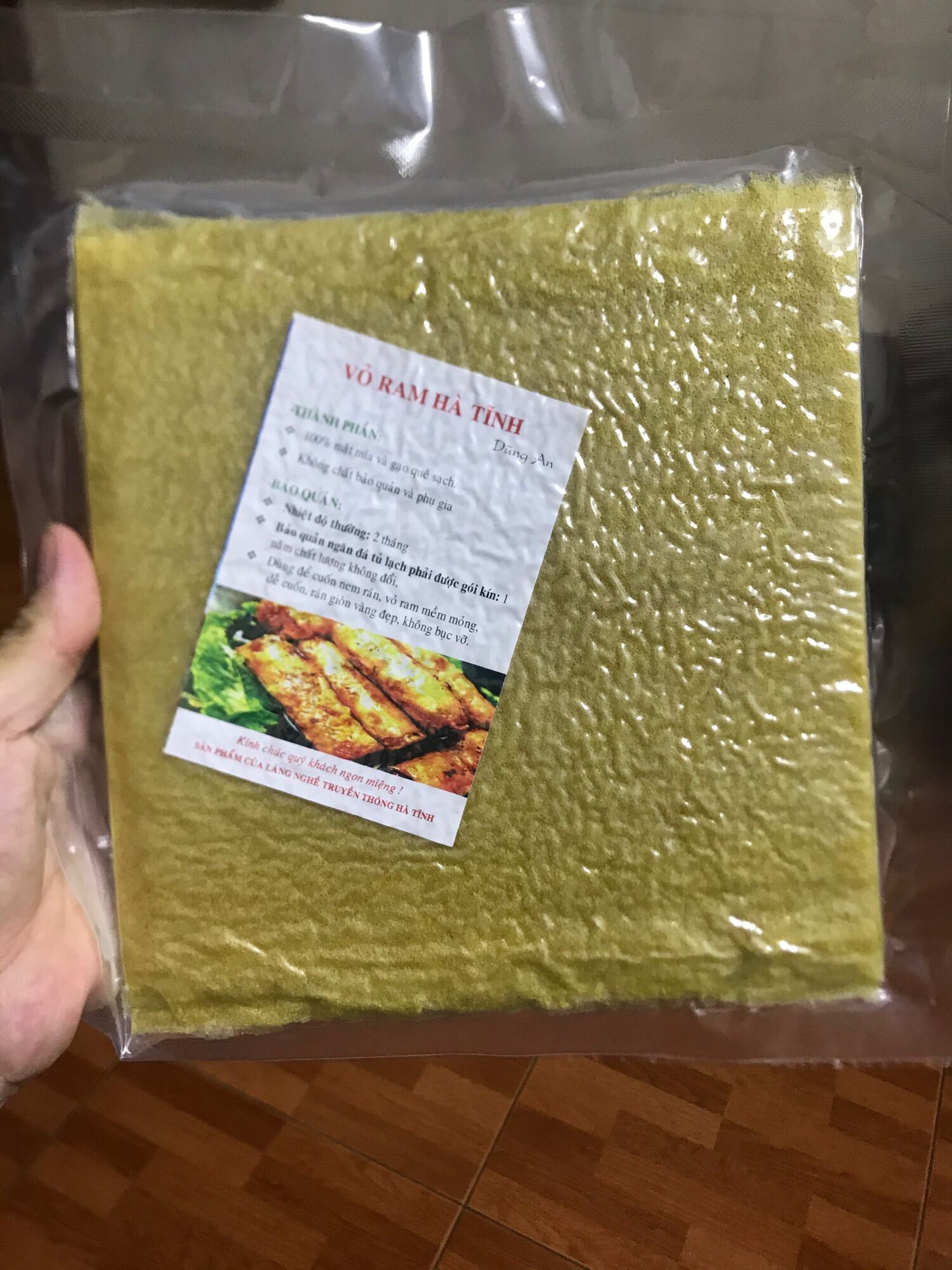 Bánh đa nem Ram Hà Tĩnh 250gr