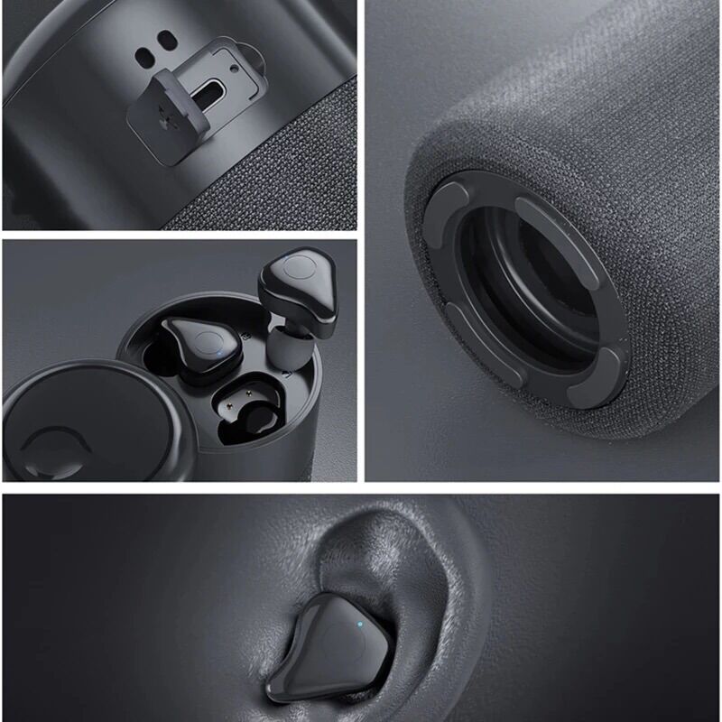 Loa bluetooth 2 in 1 B20 có tai nghe bluetooth earbud loa bluetooth B20