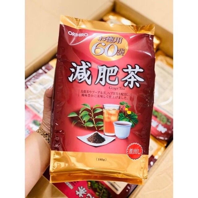 Trà Giảm Mỡ Bụng Genpi Tea #Orihiro [chính hãng Nhật Bản]