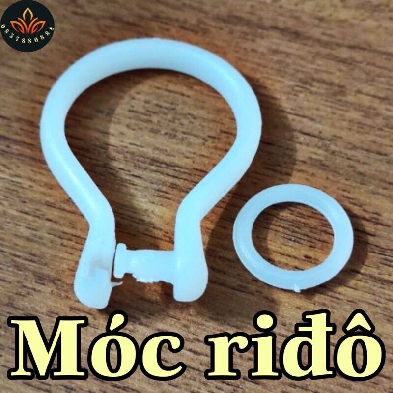 10 móc khuy cài rèm, móc rido