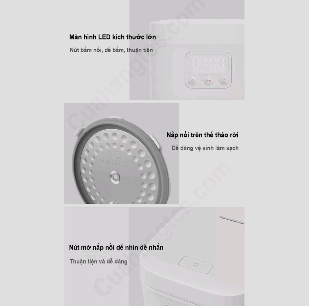 Nồi cơm điện mini Xiaomi 1.6L DFB201CM