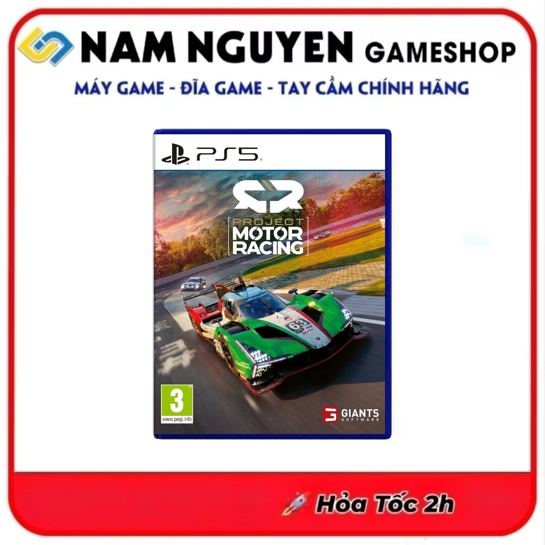 Đĩa Game PS5 | Project Motor Racing
