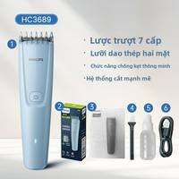 Tông đơ tỉa lông đa năng Philips, tỉa lông mũi, lông mày, râu, thiết kế nhỏ gọn, hàng chính hãng