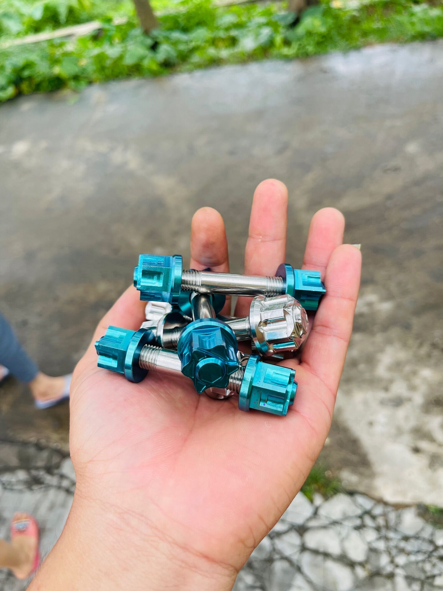 Combo Trục Cốt Tán Bắt Chân Phuộn Winner Ex 150 Sonic