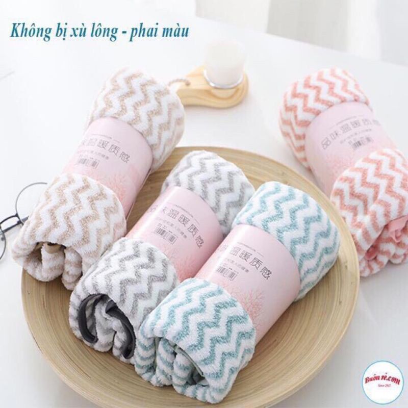 khăn rửa mặt lông cừu hàn quốc