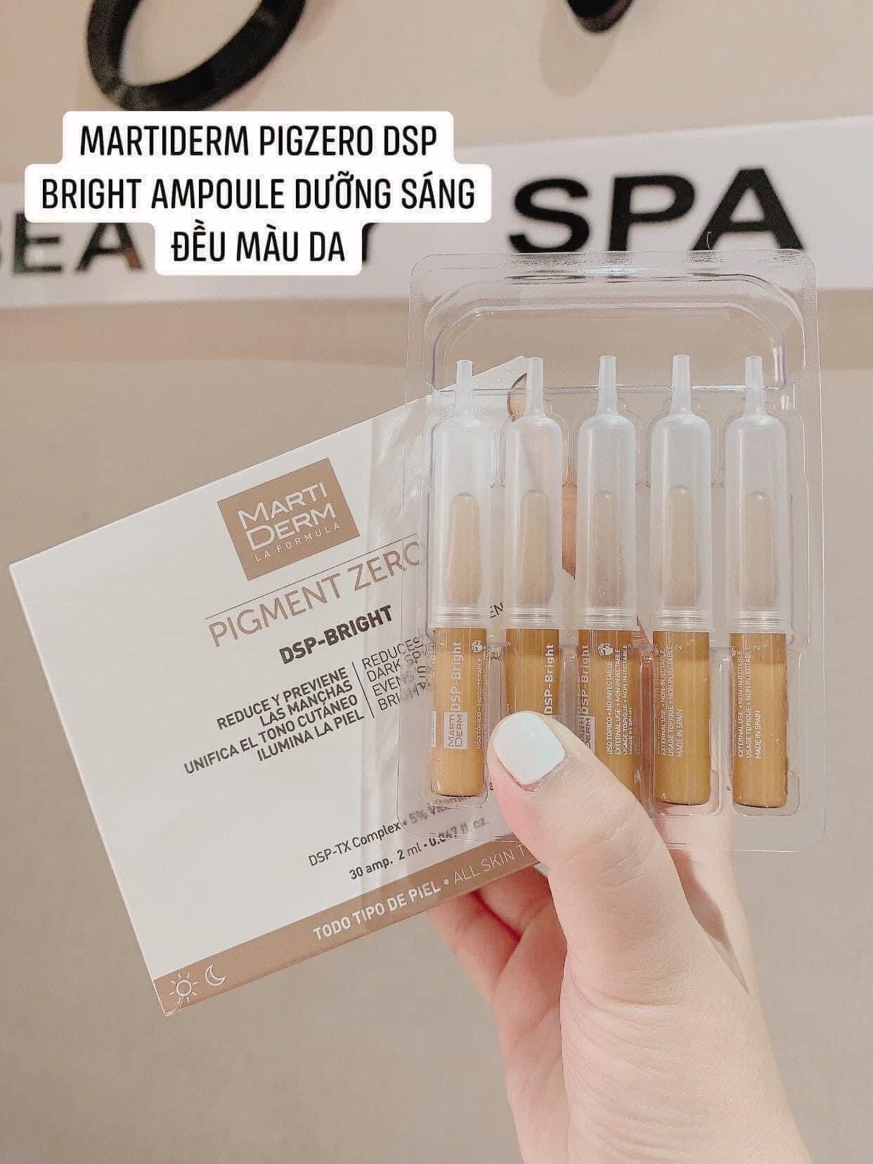 Martiderm Pigzero DSP Bright dưỡng sáng đều màu