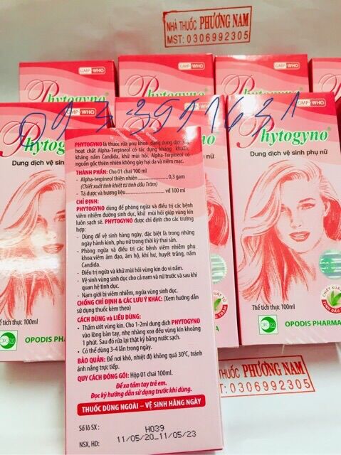 Dung dịch vệ sinh Phytogyno-chai 100ml