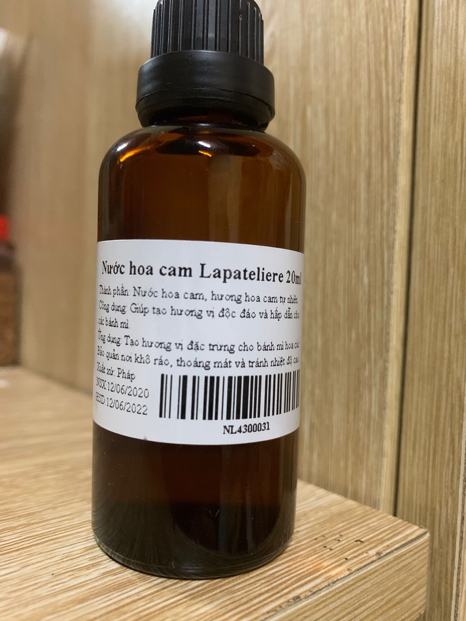 Nước hoa cam Lâpteliere 20ml