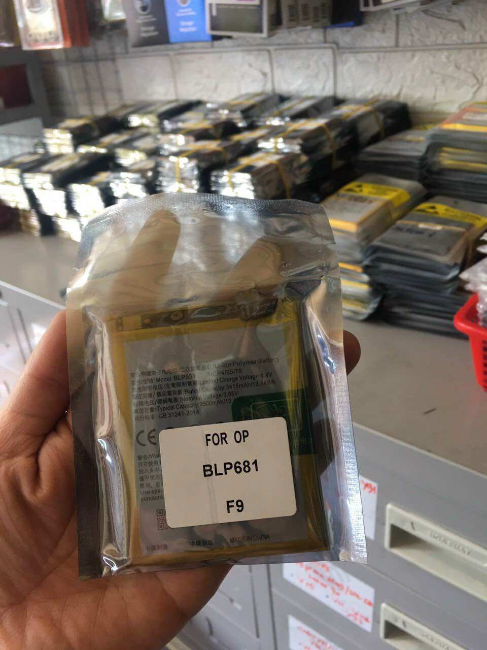Pin zin oppo f9