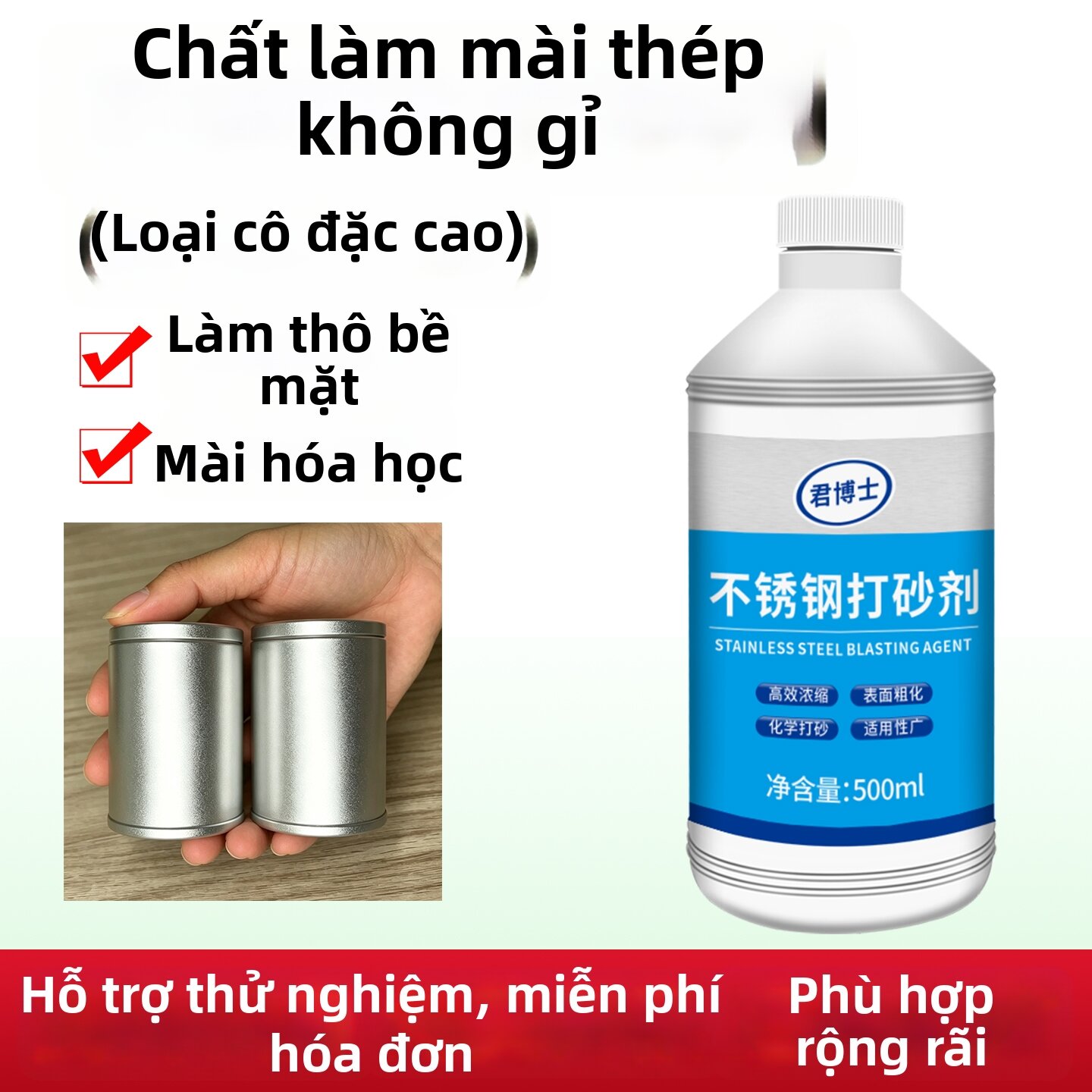 MONARCH DOCTOR | Surface Roughening Abrasive Agent for Metal Matt Finish Giá 472,000 Đồng*Miễn phí vận chuyển