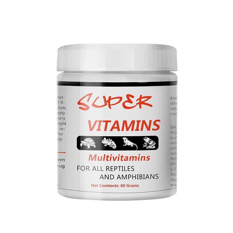 Canxi Vitamin Hiệu Super Chuyên cho bò sát [Hoả Tốc Giao Hàng 2 Giờ ]
