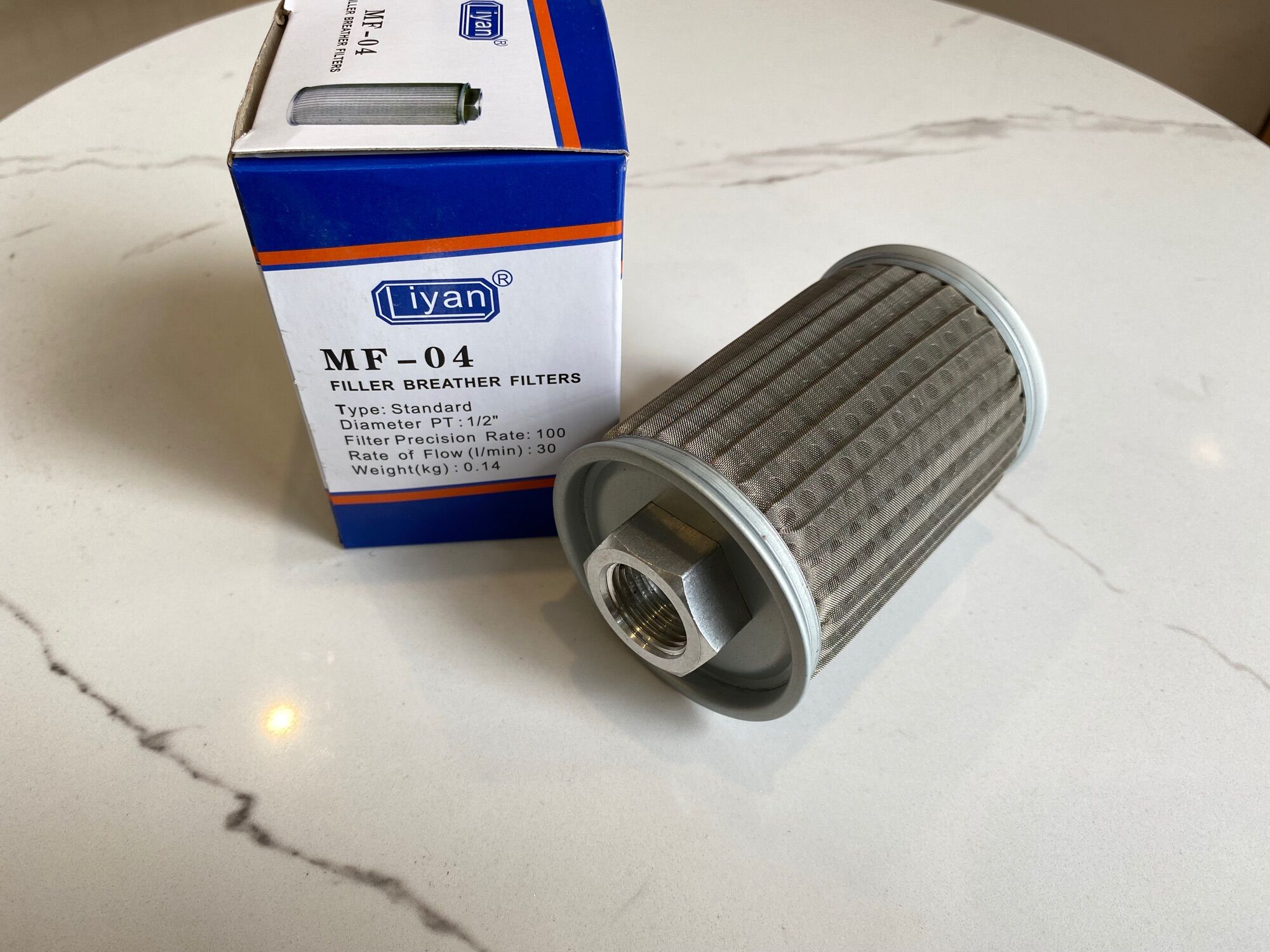 Lọc dầu thủy lực MF-04 / JL-04 ren 1/2” ( lỗ ren 19 - 21 mm )
