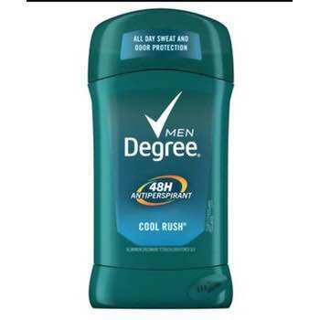[HCM]LĂN KHỬ MÙI DEGREE MEN COOL RUSH 76g DÀNH CHO NAM