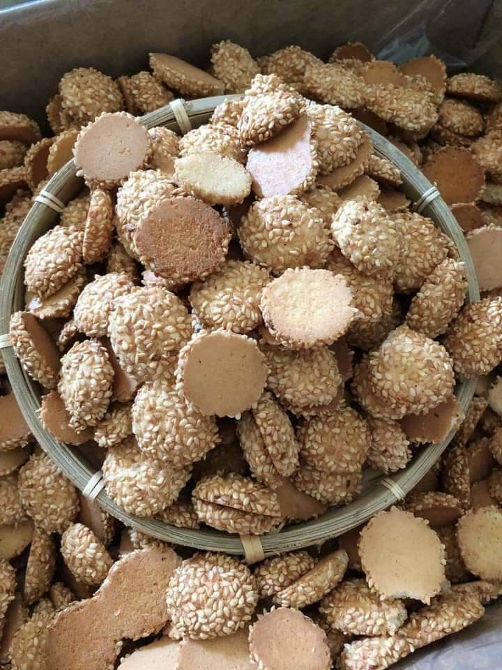 Bánh trứng nhện mè 500g