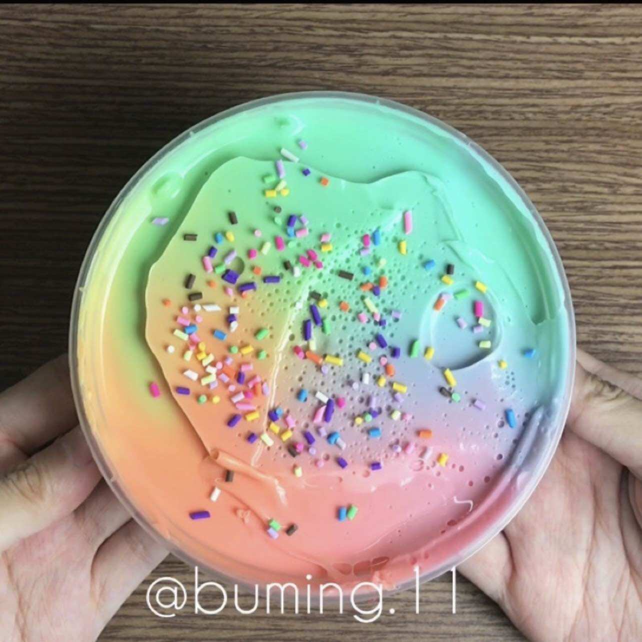Basic Slime Rainbowl Màu Cầu Vồng