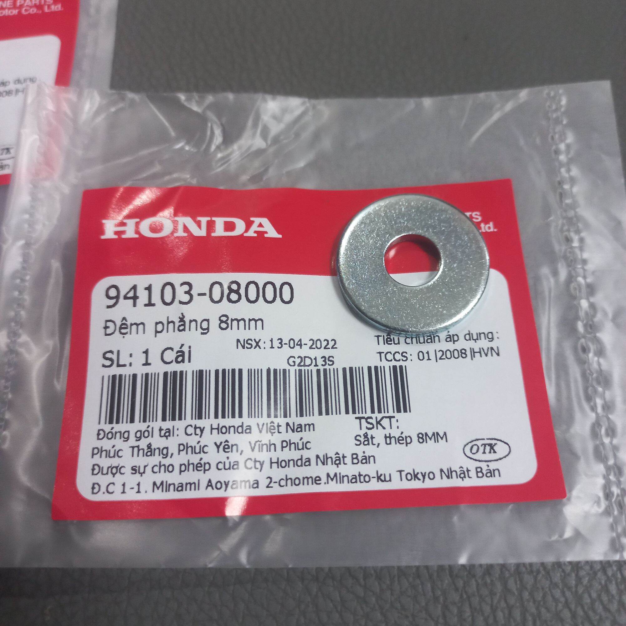 Lông Đền 6ly . 8ly Chính Hãng Honda