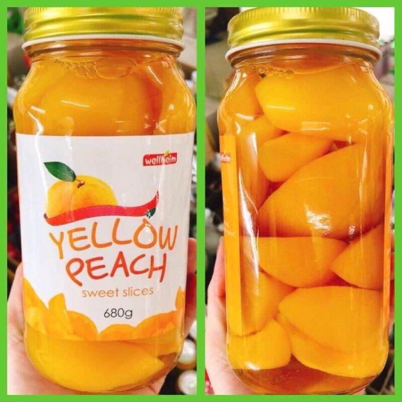 ĐÀO NGÂM HÀN QUỐC 680G ( ĐÀO VÀNG NONGWOO)