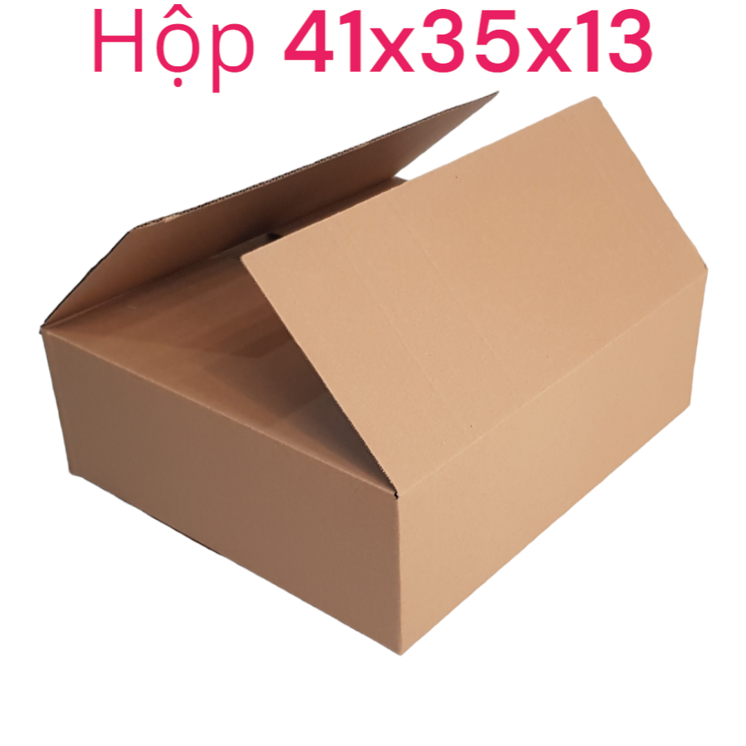 Combo 25 thùng carton 3 lớp kích thước 41 x 35 x 13, 6.900 đ/thùng; 175.000 đ/25 thùng. đơn hàng tối thiểu 25 thùn