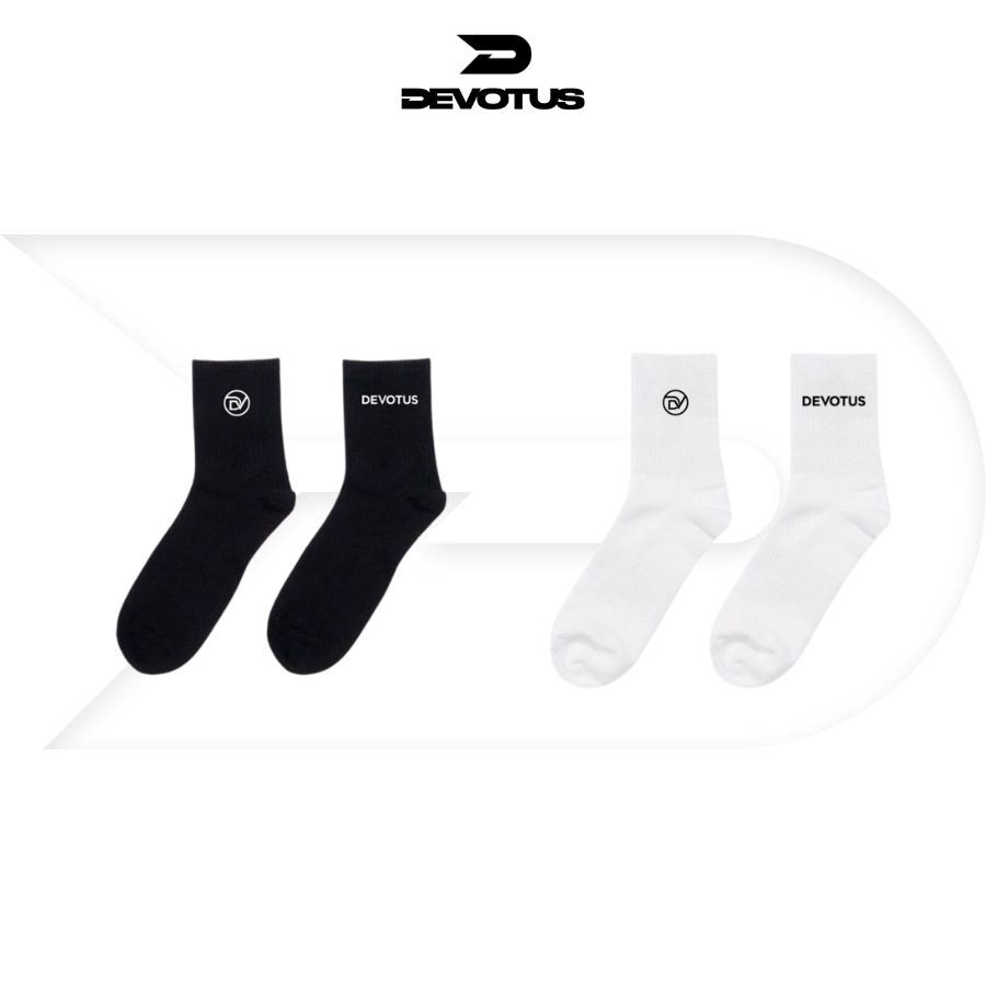 Vớ Local Brand Unisex Devotus dệt Logo