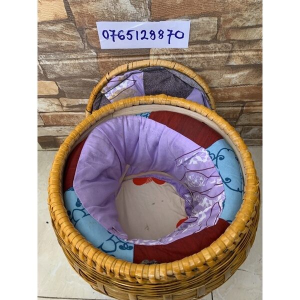 Bình ủ trà bằng tre
