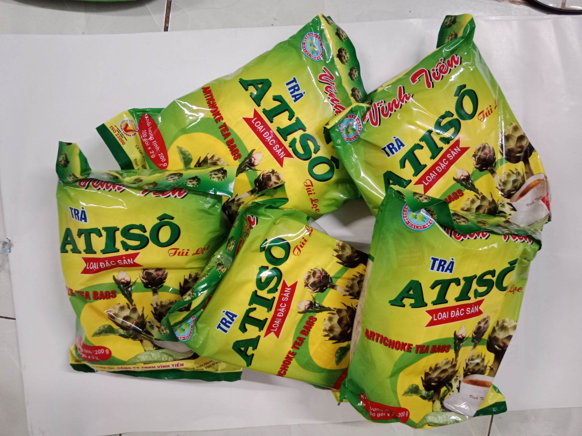 Trà Atiso túi lọc (200g,100gx2g) Vĩnh Tiến