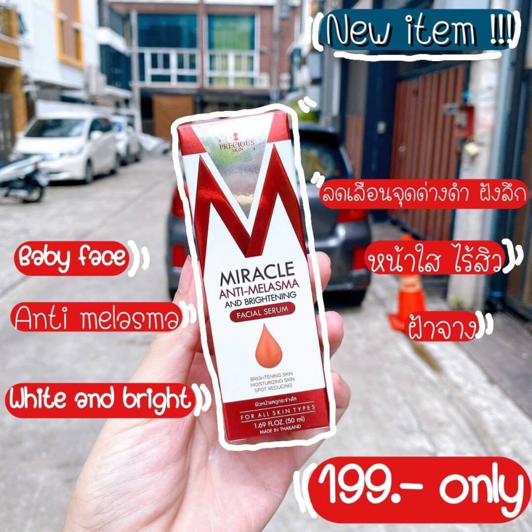 SERUM TÁI TẠO ngừa MỤN THÂM SẠM NÁM MIRACLE