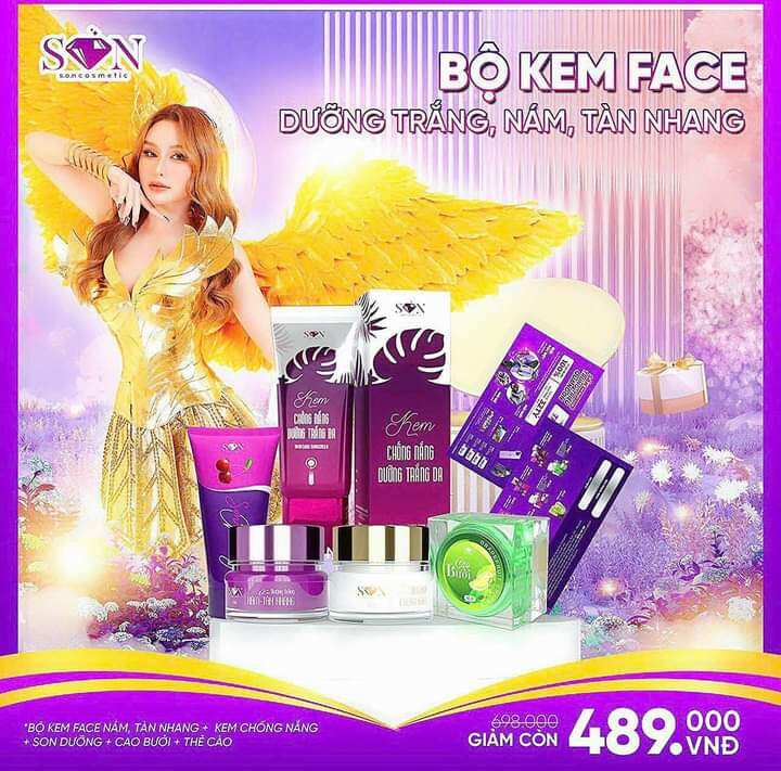 Combo face nám mụn son kèm cao bưởi + thẻ cào
