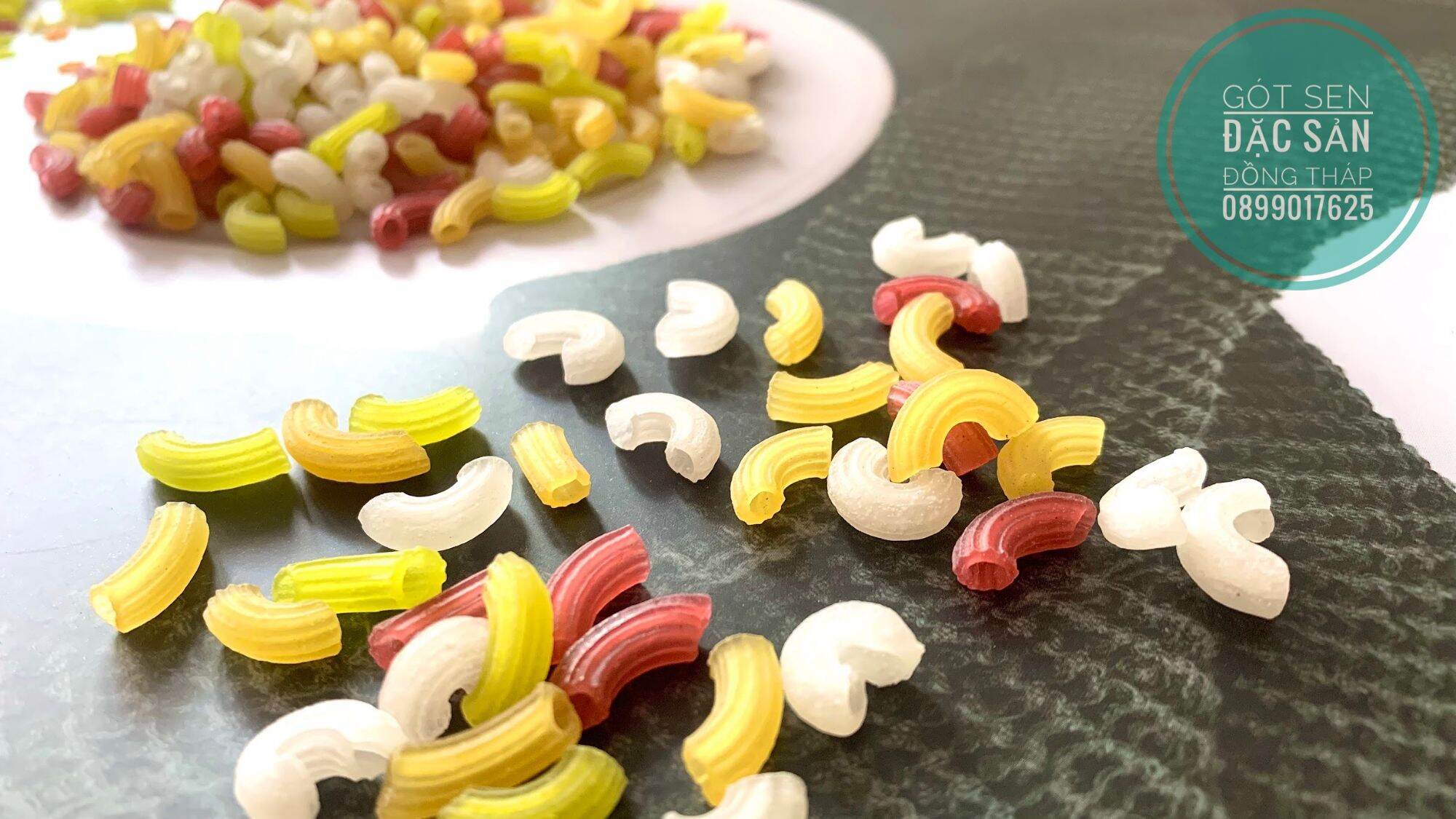 1Kg Nui rau củ (ống ngắn) [Đặc sản, Thơm ngon]