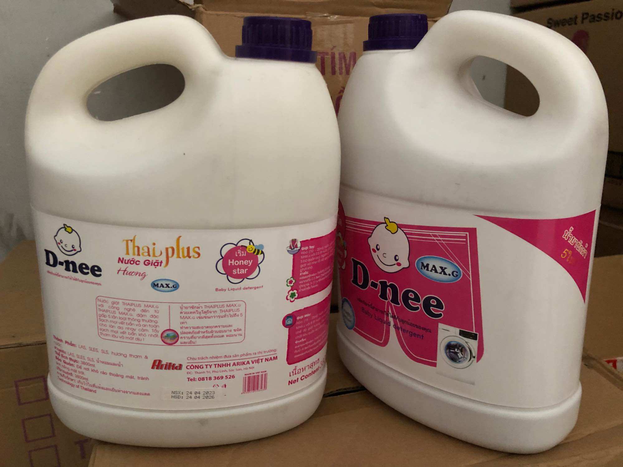 Nước Giặt Quần Áo Cho Trẻ "Dnee Max" can 3,8l => { an toàn - tiện lợi- tiết kiệm }