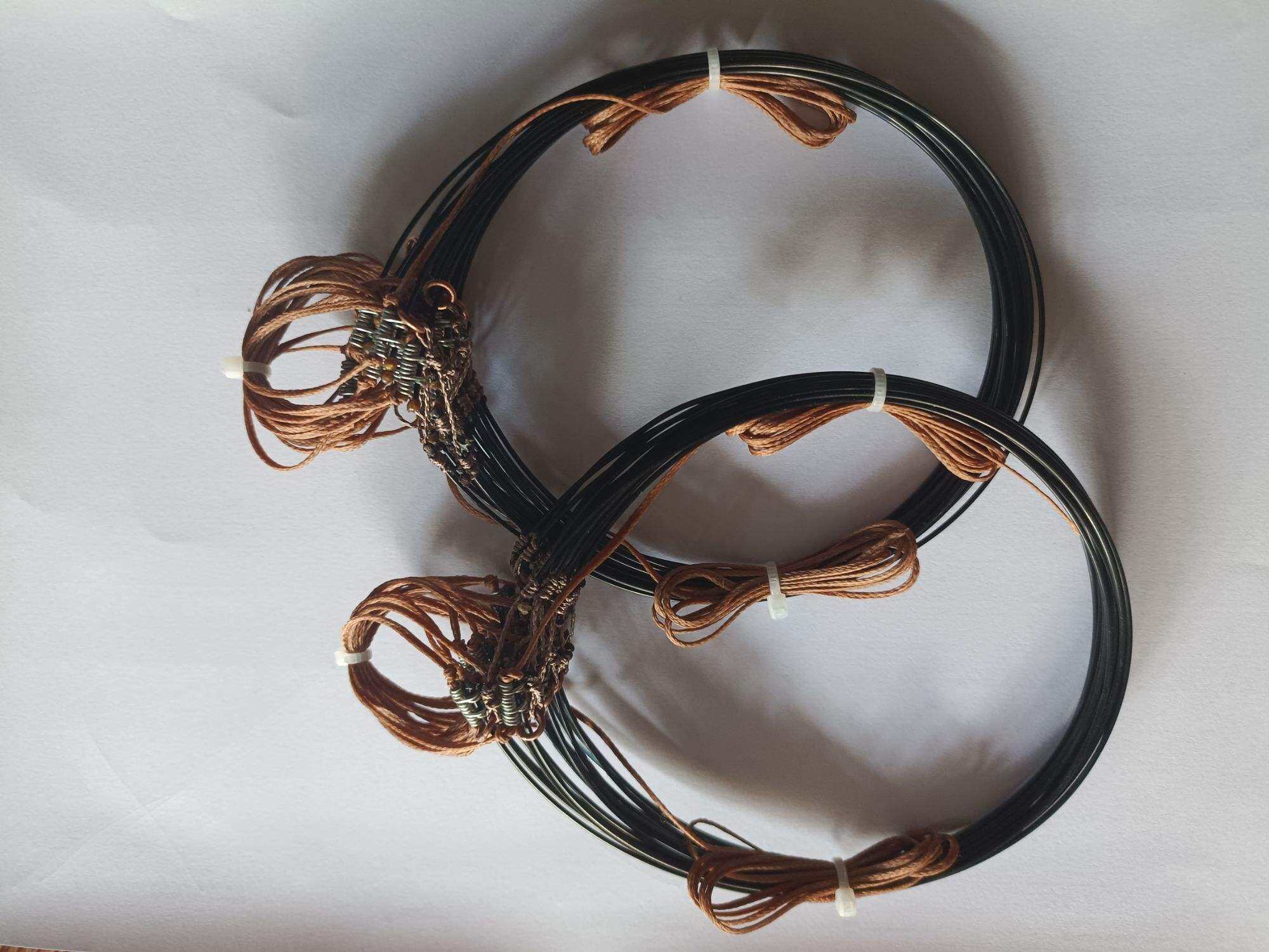 1 bộ thòng dây bẫy bìm bịp quốc khoen đồng. 1b 20 vòng . bẫy bìm bịp quốc le le..