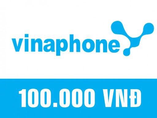 Bảng giá Thẻ nạp điện thoại Vinaphone mệnh giá 100.000đ Phong Vũ