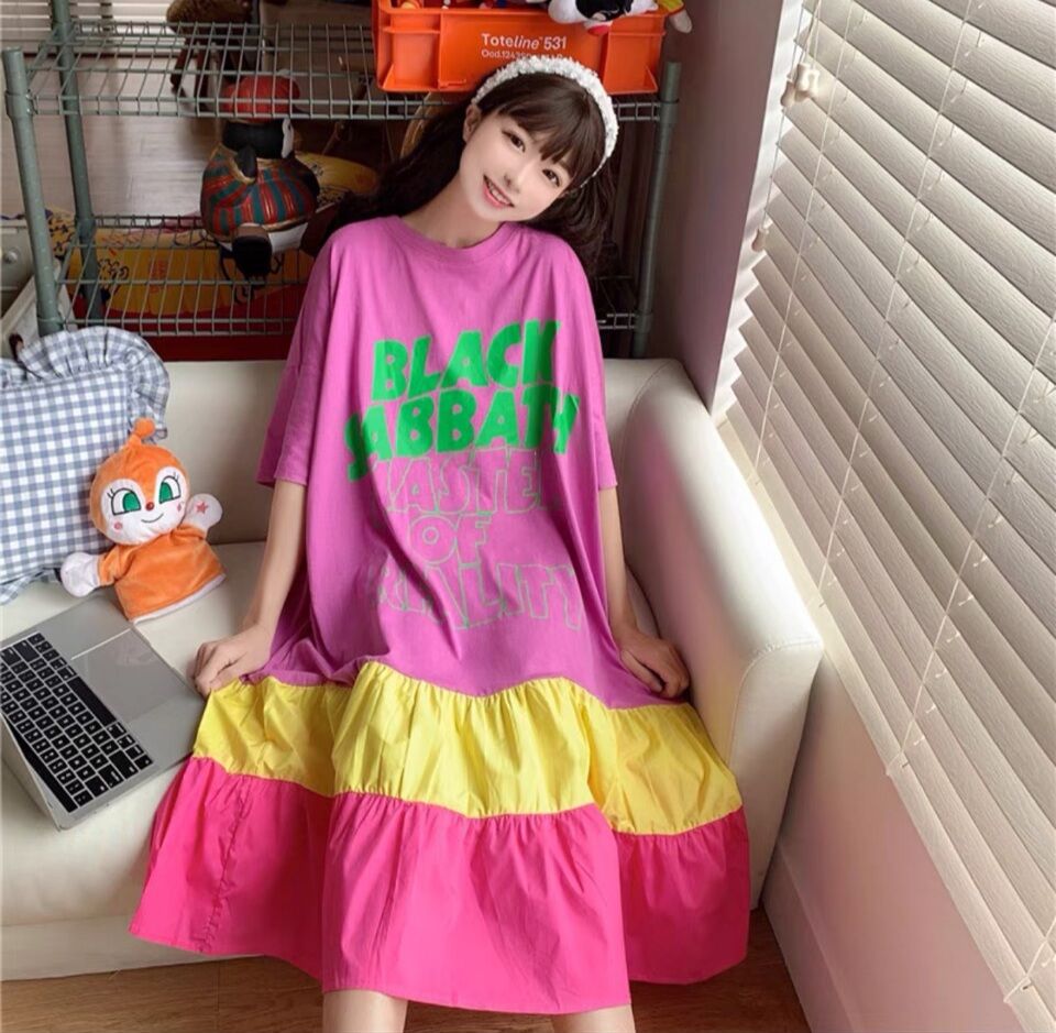 Đầm Nữ Suông Chân Váy Đuôi Cá Nhúm Bèo 🍭🍭🍭 ( Dưới 55 kg )